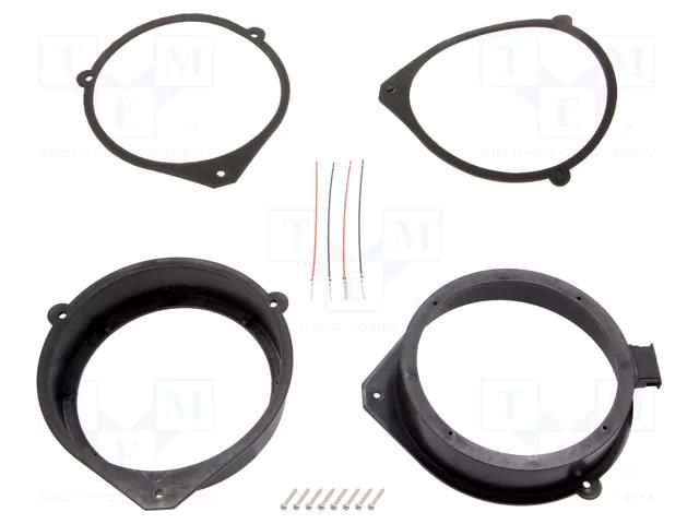 Speaker frame; 165mm; Audi,Lamborghini,Saab,Seat ACV RAM-20.659/K
