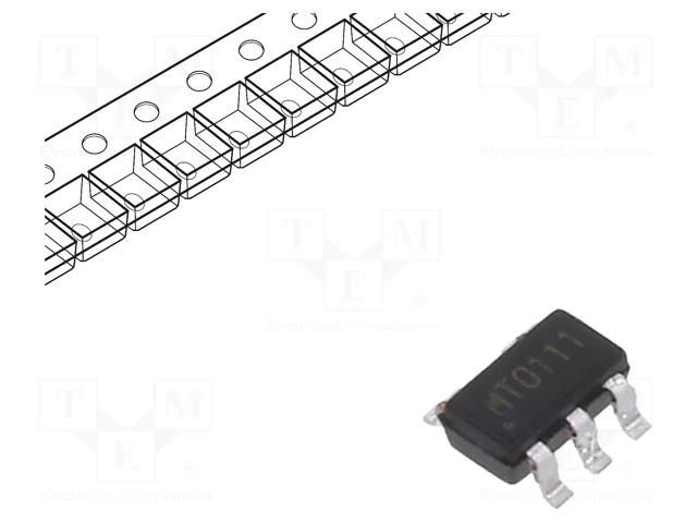 Sensor: magnetic field; 1.7÷5.5VDC,3VDC; Kind of sensor: bipolar COTO TECHNOLOGY RR122-3CU2-515