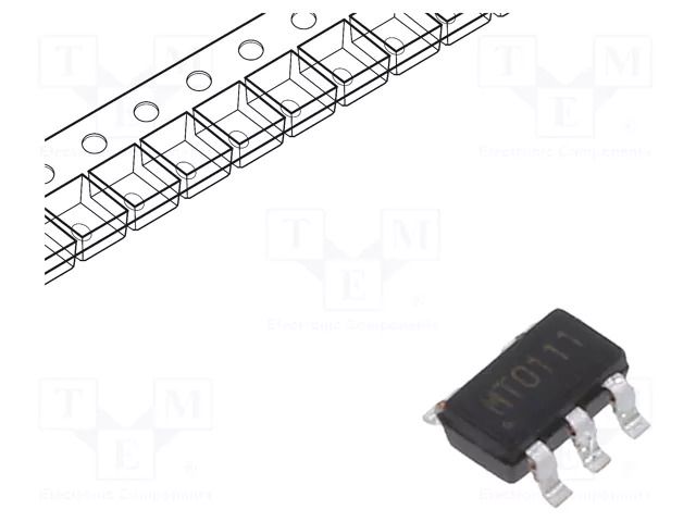 Sensor: magnetic field; 1.7÷5.5VDC,3VDC; Kind of sensor: bipolar COTO TECHNOLOGY RR122-3CU2-515