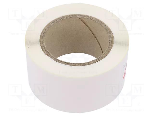 Label; 6mm; 15mm; white; self-adhesive; -40÷150°C WAGO WAGO-210805