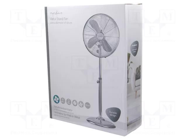 Fan: AC; 50W; 220÷240V; Ø: 400mm; Len: 1.8m; 600x600x1250mm; metal  FNST20ECR40