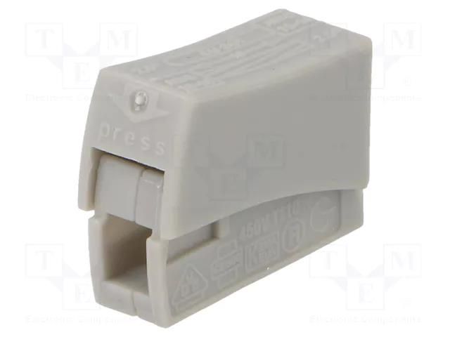 Quick splice; 24A; 450V; spring clamp; 0.5÷2.5mm2; quick splice SIMET PC301-CL