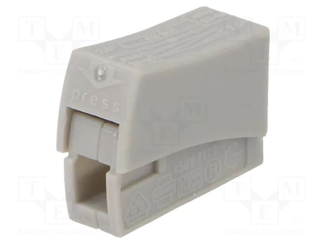 Quick splice; 24A; 450V; spring clamp; 0.5÷2.5mm2; quick splice SIMET PC301-CL