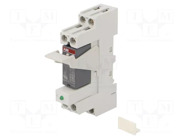 Relay: interface; SPDT; Ucoil: 12VDC; for DIN rail mounting; CR-P ABB CR-P012DC1SS42V