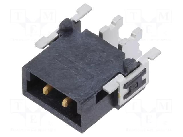 Connector: PCB to PCB; male; PIN: 2; 2.54mm; har-flex® Power; 26A HARTING 15550022601333