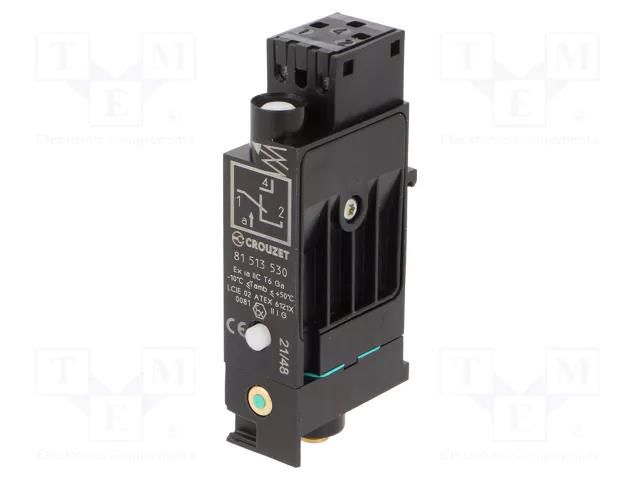 Pressure switch; 2÷8bar; stub pipes Ø4mm; OUT: SPDT; -10÷50°C CROUZET CROUZET-81513530