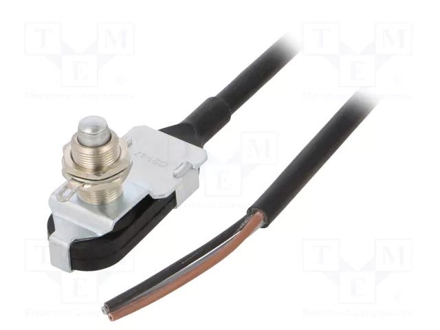 Limit switch; pin plunger with thread M12x0.75; SPDT; 5A; cables CROUZET CROUZET-83733314