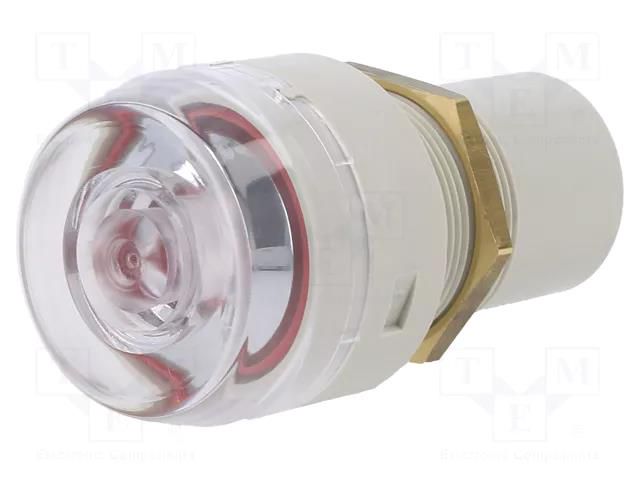 Pressure indicator; 2÷8bar; Mech.durability: 10000000cycles; red CROUZET CROUZET-84150201
