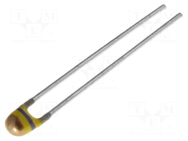 NTC thermistor; 470kΩ; THT; 4570K; -40÷125°C; 500mW VISHAY 640-470K