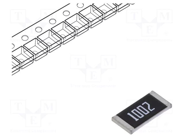 Resistor: thick film; SMD; 2512; 10kΩ; 1.5W; ±1%; -55÷155°C Viking PWR2512-10K-1%