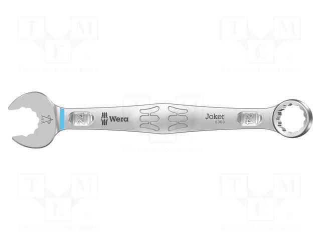 Wrench; combination spanner; 24mm; steel; Joker 6003; L: 280mm WERA WERA.05020503001