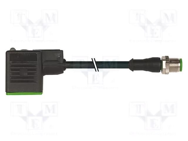 Connection lead; plug; PIN: 3; Contacts ph: 10mm; female; 24VDC MURRELEKTRONIK 7000-41001-6360200
