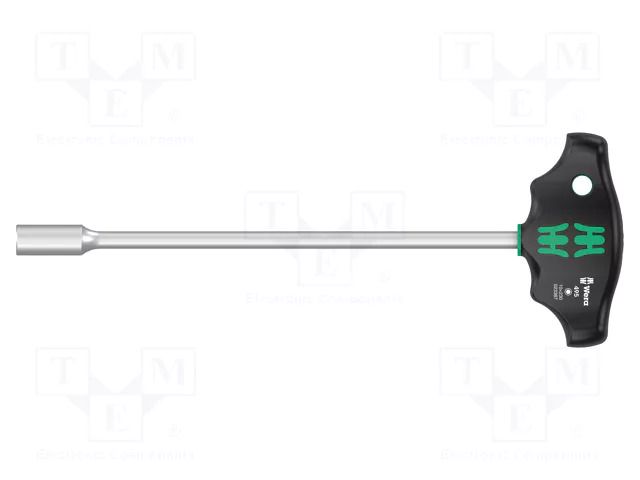 Screwdriver; 6-angles socket; HEX 10mm; Blade length: 230mm WERA WERA.05023387001
