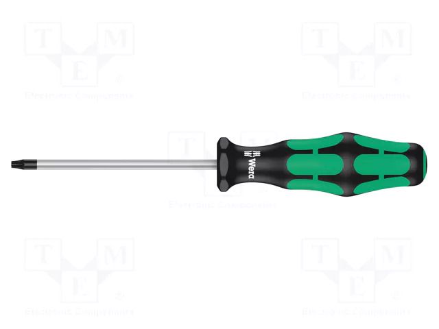 Screwdriver; Torx® with protection; T10H; Blade length: 80mm WERA WERA.05138260001