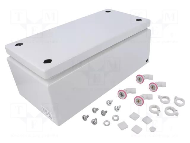 Enclosure: multipurpose; X: 150mm; Y: 300mm; Z: 120mm; KX; steel; IP66 RITTAL RITTAL-1501000