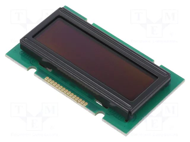 Display: OLED; graphical; 1.7"; 76x16; yellow; 5VDC; Touchpad: none RAYSTAR OPTRONICS REG007616AYPP5N01