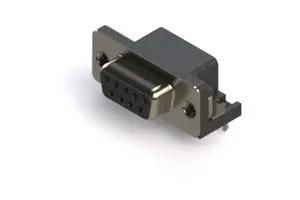 D SUB CONN, R/A RCPT, 9POS, DE, SOLDER 622-009-268-032