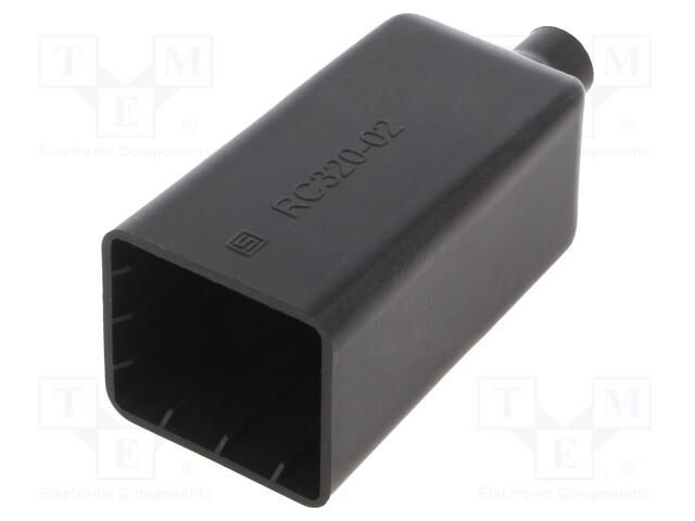 Protection cover; IEC 60320 SCHURTER 3-125-662