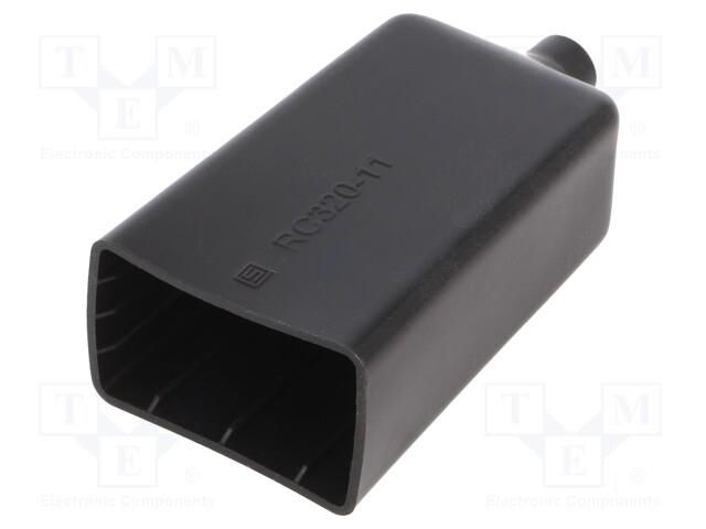 Protection cover; IEC 60320; KFB2,KFC SCHURTER 3-125-671