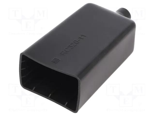 Protection cover; IEC 60320; KFB2,KFC SCHURTER 3-125-671