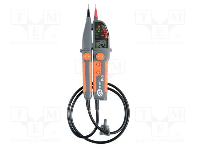Tester: electrical; LCD; 3,5 digit (1999); VAC: 6÷1000V; 16÷400Hz SONEL SONEL-P-5