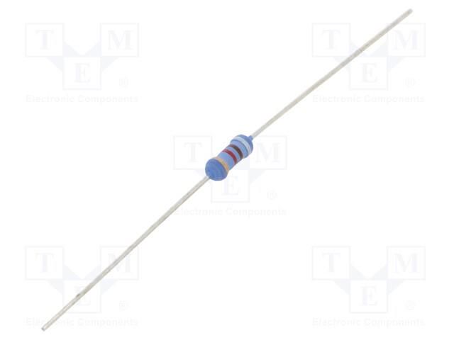 Resistor: metal oxide; 9.1kΩ; 500mW; ±5%; Ø3.5x10mm; -55÷155°C TE Connectivity ROX05SJ9K1