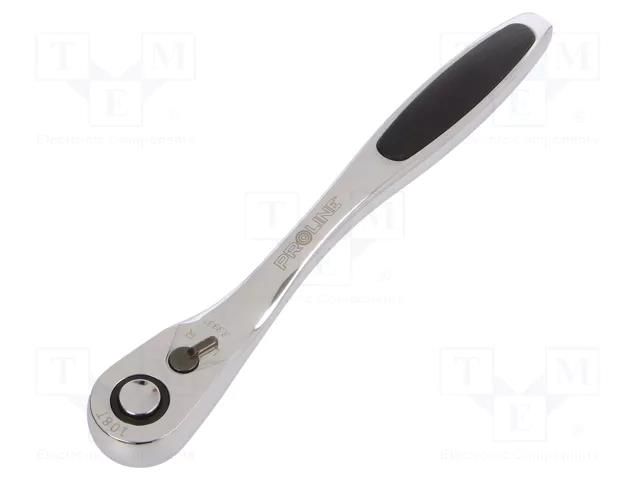 Rattle; 1/2"; with switch; 260mm; Teeth: 108 PROLINE PRE-18691