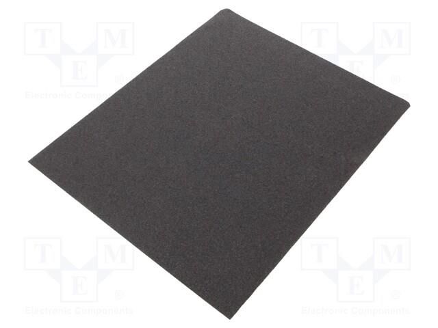 Cleaning cloth: abrasive non-woven; Granularity: 80; 280x230mm PROLINE PRE-49122