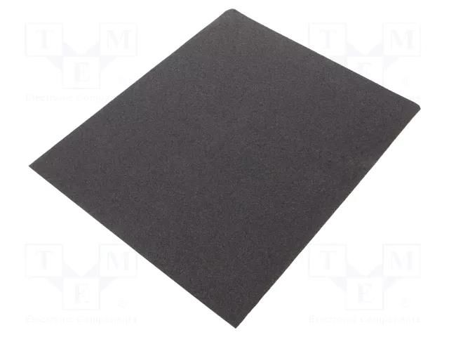 Cleaning cloth: abrasive non-woven; Granularity: 80; 280x230mm PROLINE PRE-49122