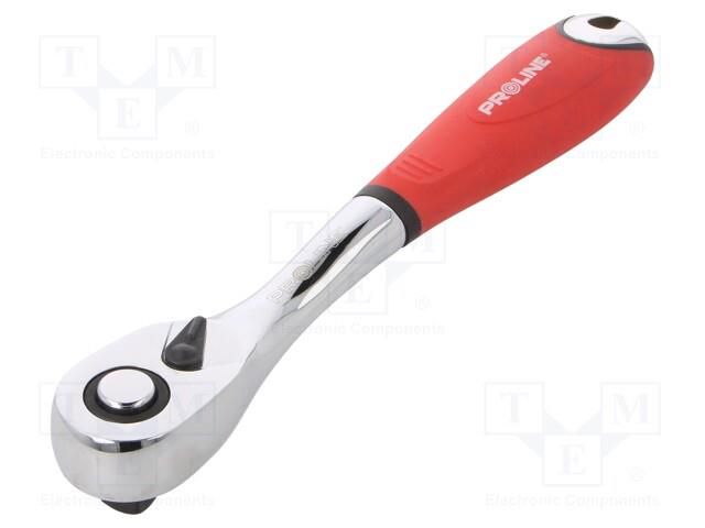 Rattle; 1/2"; with switch; 258mm; Teeth: 72 PROLINE PRE-18694