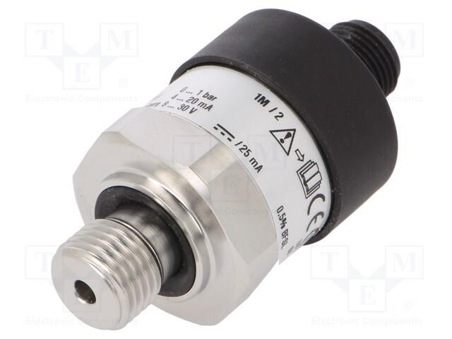 Converter: pressure; Pressure setting range: 0÷1bar; 8÷30VDC WIKA A106BG310HD1ZAAM4Z