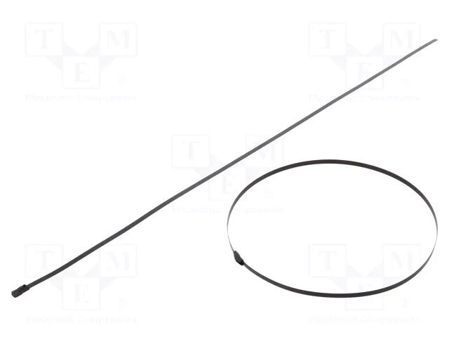 Cable tie; L: 1200mm; W: 4.6mm; acid resistant steel AISI 316 ABB YLS-4.6-1200BC