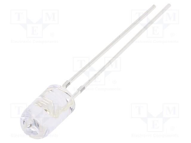 LED; green; 5mm; 25000÷30000mcd; 30°; Front: convex; 2.9÷3.4VDC OPTOSUPPLY OSG5GP5E31B