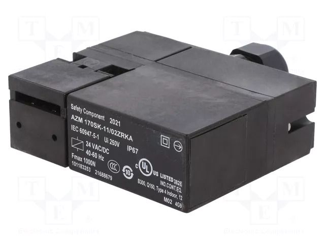 Safety switch: bolting; AZM 170; NC x3 + NO; IP67; plastic; black SCHMERSAL 101183253