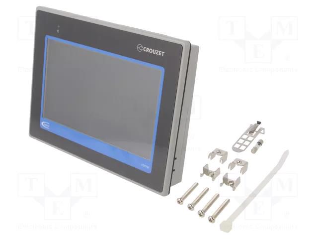 Module: LCD display; IN 1: RS232,RS485; IP65 from the front CROUZET CROUZET-88970564