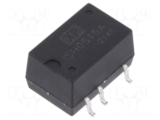 Converter: DC/DC; 2W; Uin: 4.5÷5.5VDC; Uout: 15VDC; Iout: 133mA; SMT XP POWER ISH0515A