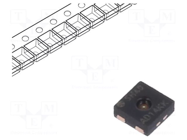 Sensor: temperature and humidity; 0÷100%RH; -40÷125°C; DFN4; SHT SENSIRION SHT40-AD1B-R2