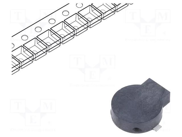 Sound transducer: electromagnetic signaller; SMD; 2730Hz; 100mA LOUDITY LD-BZEL-T39-0902-N