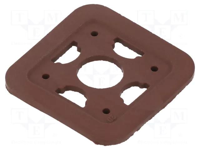 Flat gasket; EPDM HIRSCHMANN GDMFEPDM