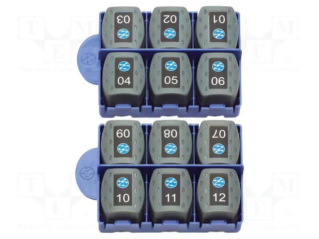 Set of active remotes; RJ45; 12pcs. TREND NETWORKS TNET-158050