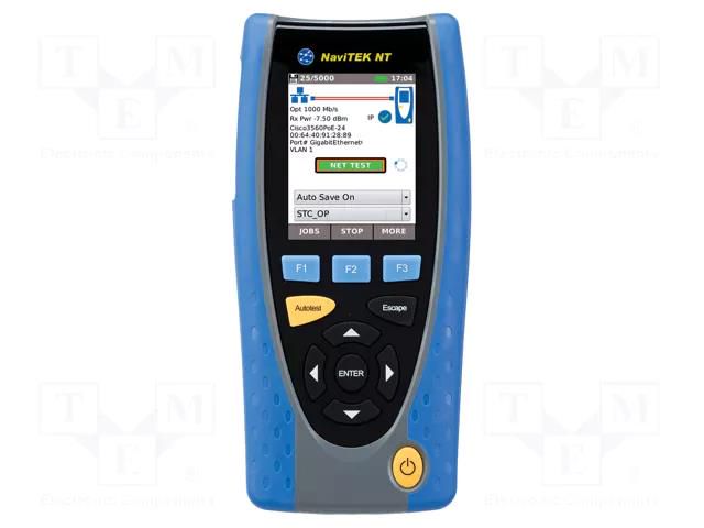 Tester: LAN network analyzer; LCD; Measured cable l: max.181m TREND NETWORKS TNET-R151006