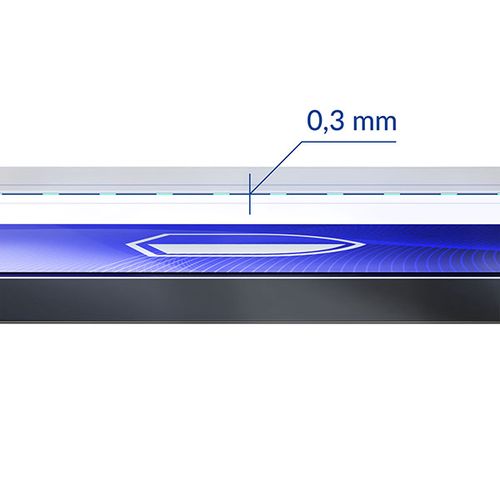 Tempered glass for iPhone 13 mini hybrid flexi 7H 3mk FlexibleGlass series, 3mk Protection 5903108412520 5903108412520