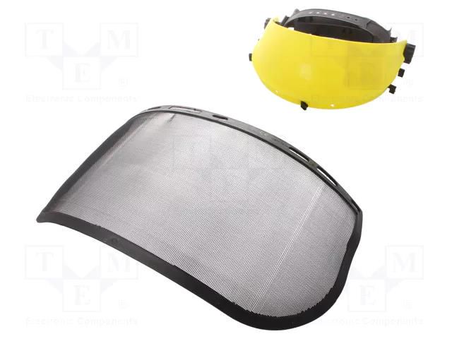 Face protection; Cover material: metal net LAHTI PRO LAHTI-L1520700