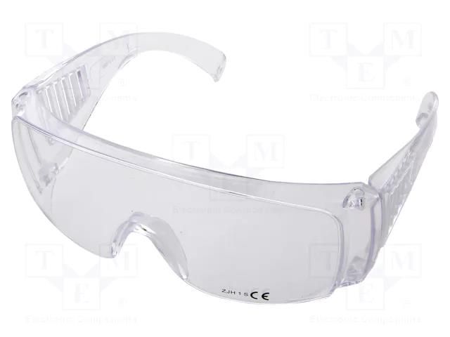 Safety spectacles; Lens: transparent; Protection class: S LAHTI PRO LAHTI-L1500100