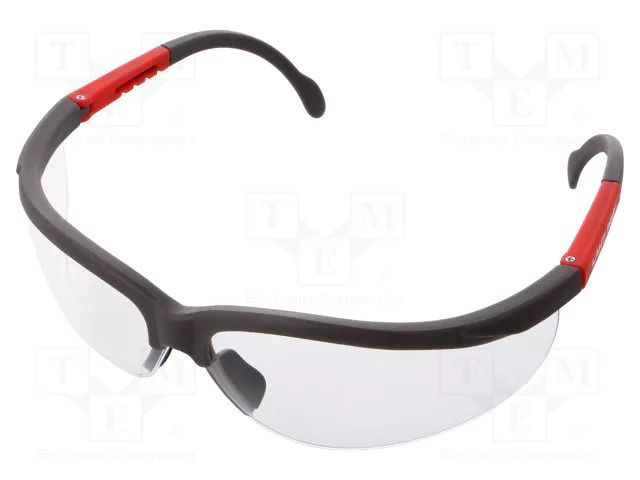 Safety spectacles; Lens: transparent; Features: regulated LAHTI PRO LAHTI-46033