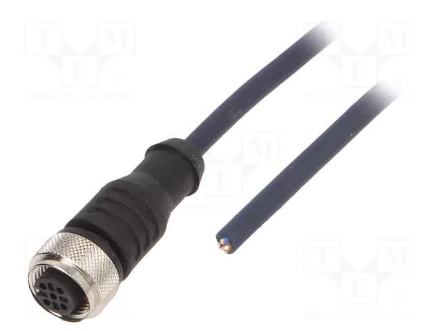 Cable: for sensors/automation; M12; PIN: 4; straight; 10m; plug IGUS MAT9043703