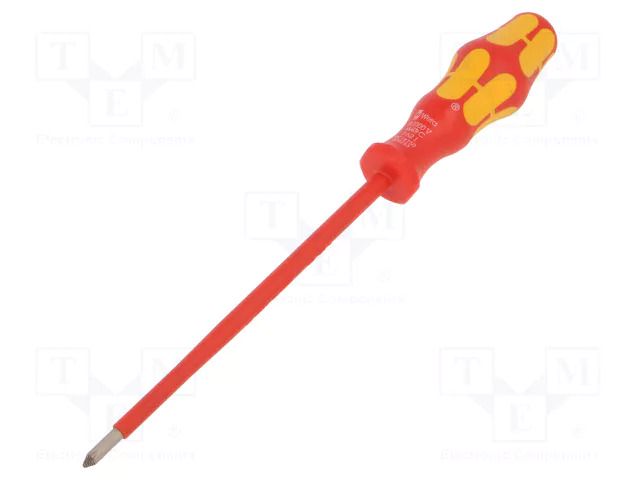 Screwdriver: insulated; Phillips; PH1; Blade length: 150mm WERA WERA.05006153001