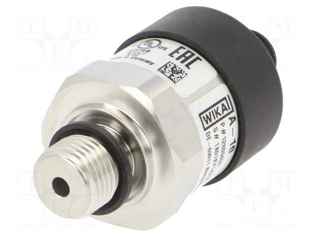 Converter: pressure; Pressure setting range: 0÷1.6bar; 8÷30VDC WIKA A106BG316HD1ZAAM4Z