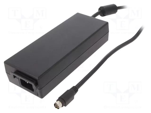 Power supply: switching; 24VDC; 5A; Out: KYCON KPPX-4P; 120W; 93% XP POWER ALM120PS24