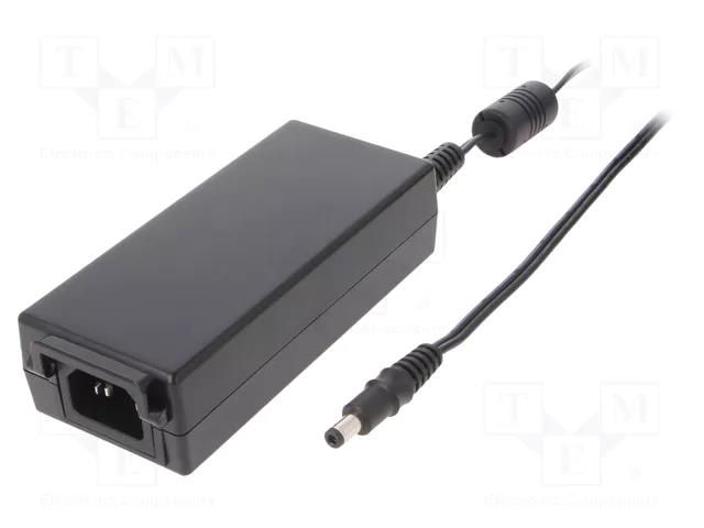 Power supply: switching; 19VDC; 3.4A; Out: 5,5/2,5; 65W; 80÷264VAC XP POWER ALM65US19